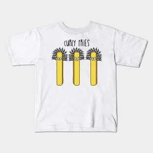 Curly Fries Kids T-Shirt